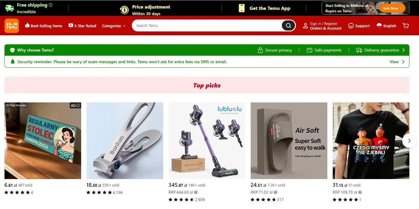 Top 25 China Wholesale Websites Offering Better Prices and Quality Than Alibaba - Temu