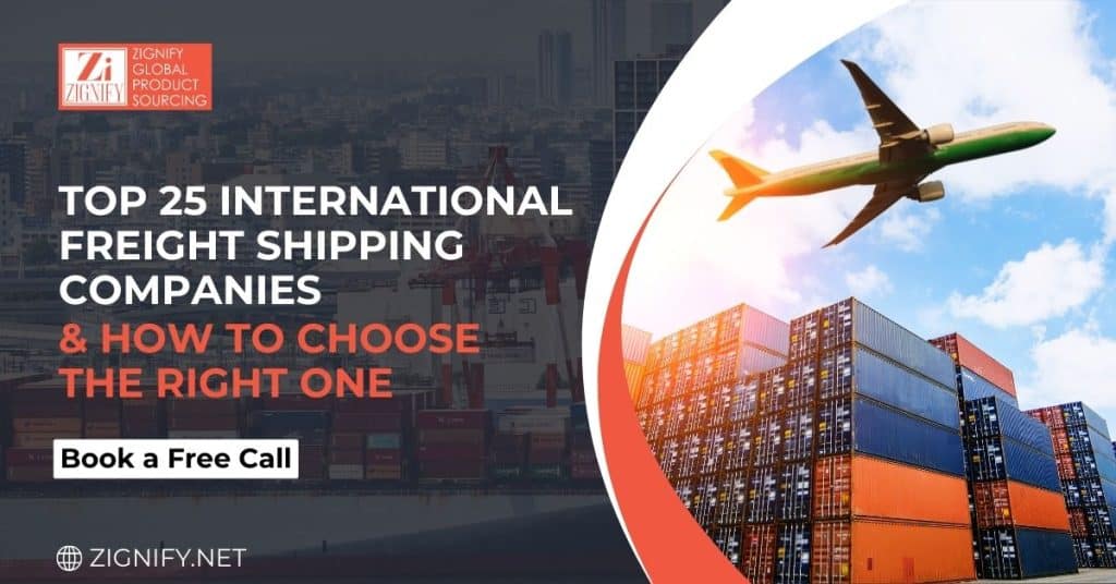 Top 25 International Freight Shipping Companies & How to Choose the Right One