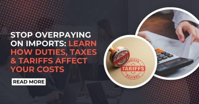 Understanding the Differences Between Duties, Taxes, and Tariffs