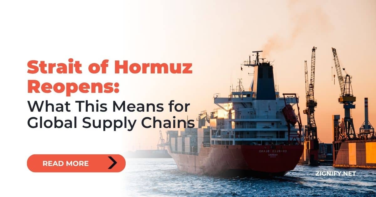 Strait of Hormuz Reopens: Impact on Global Supply Chains